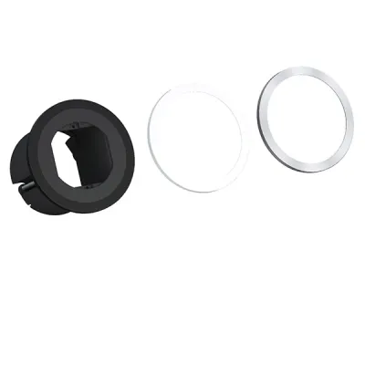 Bachmann Custom Modul PIX 1xABD 926.010 | Einbau | rund | 1 Leerplatz | Überspannungsschutz | Kunststoff | schwarz