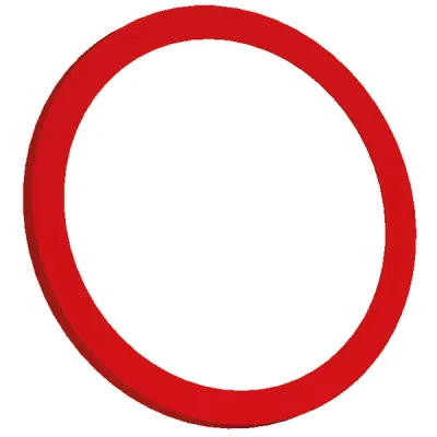 Bachmann Zierring-Set PIX 926.200 | Austausch-Zierringe Steckdose | 5 Farben Gelb Rot Grün Blau Pink | Thermoplast