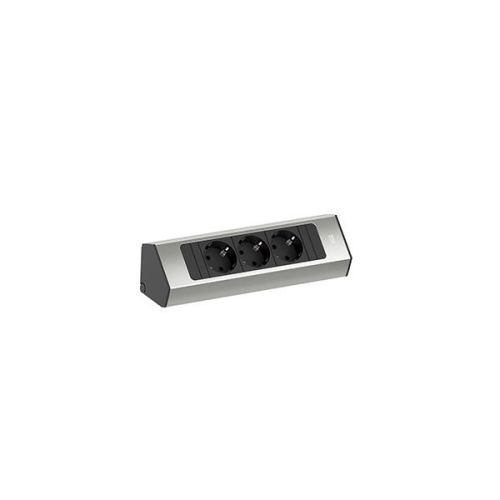 Bild: Bachmann CASIA Steckdosenleiste 2m Edelstahl-Optik 932.000