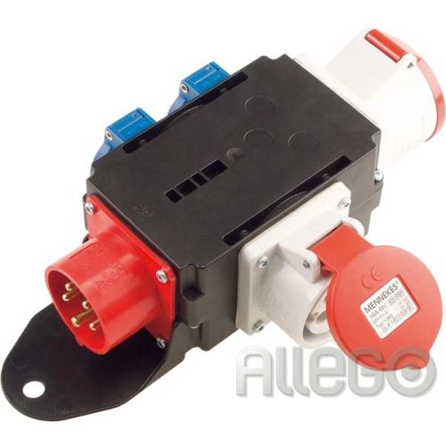 Bild: Bachmann CEE-Adapter 1xSt.16A 1xDose 16A 349.006