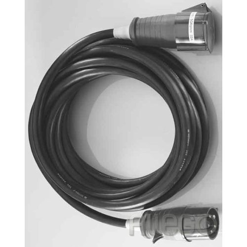 Bild: Bachmann CEE-Verlängerung 16A/400V,6h,25m,sw 344.172