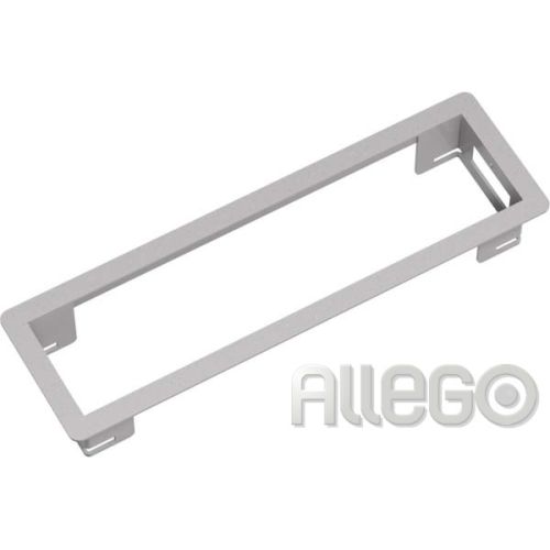 Bild: Bachmann Einbaurahmen si/gr RAL9006 kurz 317.000