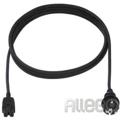 Bachmann Heißgerätezuleitung 2m 372.184 H05RR-F3G1qmm schwarz 32/Typ789 Bachmann