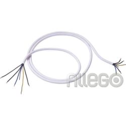Bachmann Herdanschluss-Leitung 1,5m 5x1,5mm² H05VV-F 500V weiß 116.270