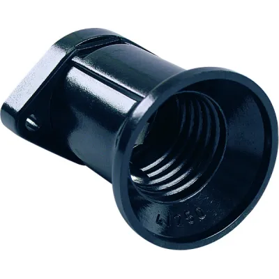 Bachmann Illu-Fassung 740.011 E27 mit Befestigungssockel