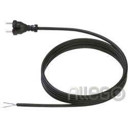 Bachmann Konturen-Zuleitung Gummi 3m,sw 246.175