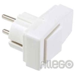 Bachmann Schuko-Stecker sw,Winkel 911.171