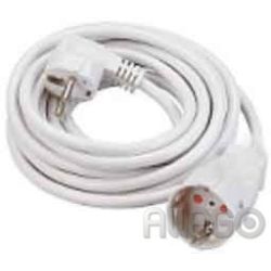Bachmann Schuko-Verlängerung 2m 341.200S H05VV-F3G1,5qmm KS weiß Bachmann Schuko