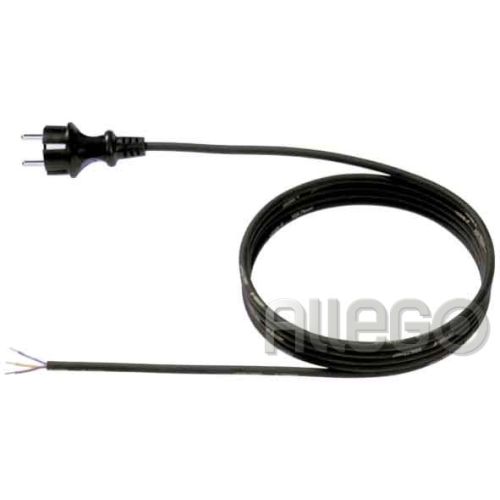 Bild: Bachmann Schuko-Zuleitung 16A/250V,5m,sw 321.176