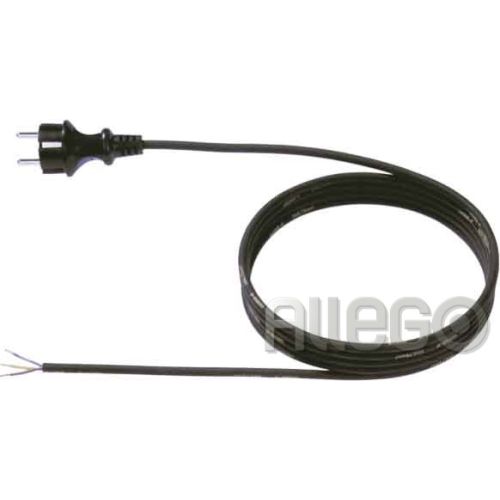 Bild: Bachmann Schuko-Zuleitung 16A/250V,5m,sw 322.176