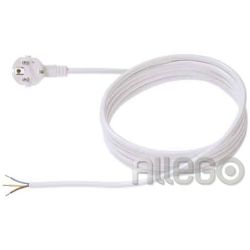 Bachmann Schuko-Zuleitung 3m 305.975 H05VV-F 3G1,5qmm grau Bachmann Schuko-Zulei