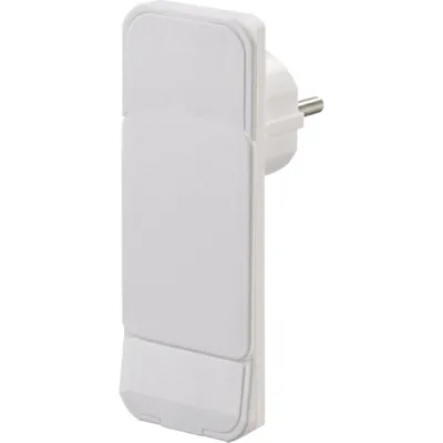Bachmann Smart Plug | Flachstecker | Schuko | Auswurfmechanik | ohne Leitung | weiß