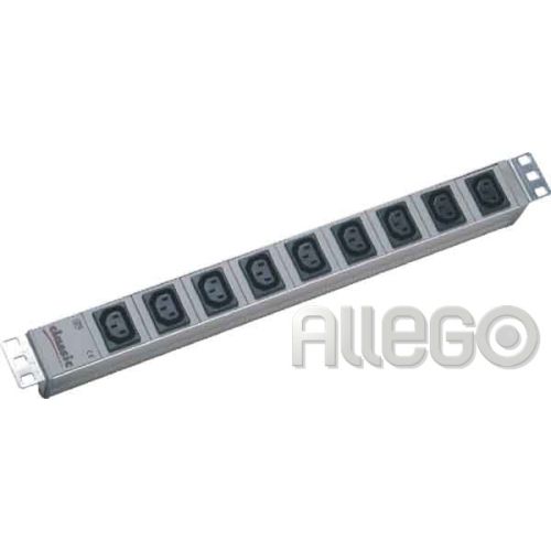 Bild: Bachmann Steckdosenleiste 8f.IEC Kaltgeräte, 10A F 333.408