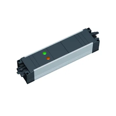 BACHMANN Steckdosenleiste 906.18810 STEP ALU | Überspannungsschutz 6,5kA | Netzfilter | Aluminium | IP20 | schwarz