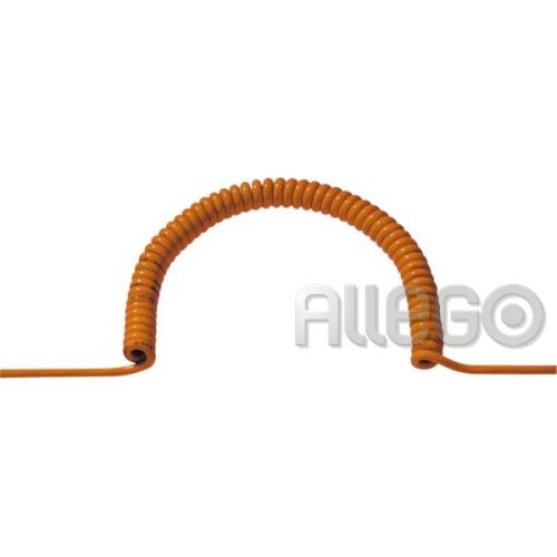 Bild: Bachmann Wendelleitung 2,5m 684.880 H07BQ-F 3x1,5qmm orange Bachmann Wendelleitu