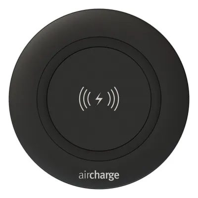Bachmann Wireless Charger 934.004 AirCharge 15W | Induktives Ladegerät | Einbau Ø80mm | Schnellladen | Schwarz