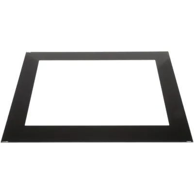 Backofen-Innentürscheibe für Bosch Siemens 20005922 Borosilikatglas, schwarz, 60