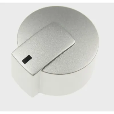 Backofenknopf AEG 3550379287 Edelstahl, Drehknopf