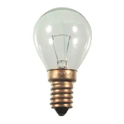 Backofenlampe 25W klar E E14 230V Ø45mm