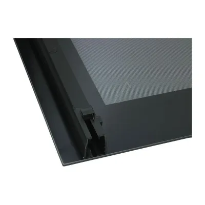 Backofentürscheibe für Ofen Whirlpool Indesit 488000853649 schwarz, Glas