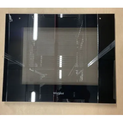 Backofentürscheibe Whirlpool C00523809 Weiß
