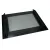 Bild: Backofentürscheibe Whirlpool Indesit 488000550524 schwarz, Glas