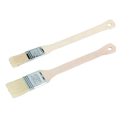 Dr. Oetker Backpinsel 1638 | Naturborsten Holzgriff | 25mm | Back-Helfer Classic | Spülmaschinengeeignet | Braun