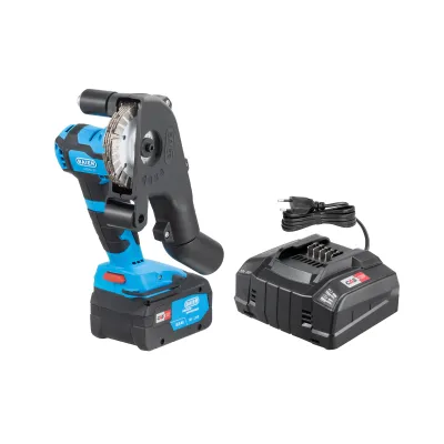 BAIER Akku-Diamantfräse 10506 ABDN20_PV Set | 18V Brushless | 5 Diamantscheiben | 22mm Nutentiefe | inkl. Akku & Koffer