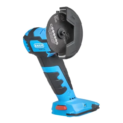 BAIER Akku-Winkelschleifer ABMT76 10007 | 18V | 20000 U/min | Ø 76 mm | 10 Trennscheiben | ohne Akku/Ladegerät