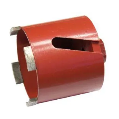 BAIER Diamant-Trockenbohrkrone 7416 | Dosensenker 68 mm M16 | Arbeitstiefe 70 mm | für Ziegel, Poroton, Gasbeton | Rot