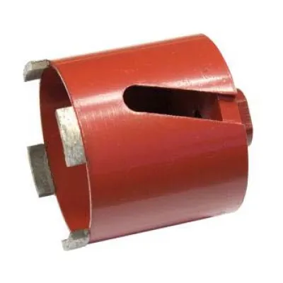 BAIER Diamantdosensenker 7417 | Trockenbohrkrone 82 mm M16 | Arbeitstiefe 70 mm | lasergeschweißt | Rot