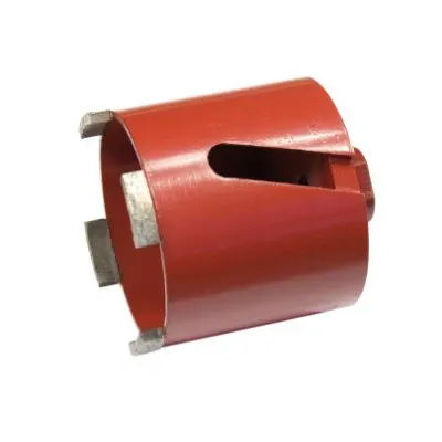BAIER Diamantdosensenker 7417 | Trockenbohrkrone 82 mm M16 | Arbeitstiefe 70 mm | lasergeschweißt | Rot