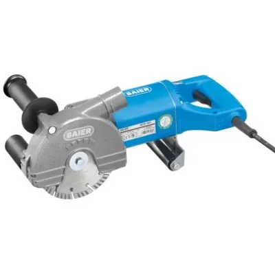 Baier Mauernutfräse BDN 452 | Diamantfräse 1650W | 2 Scheiben | Schnittbreite 7–27mm | Schnitttiefe 7–30mm