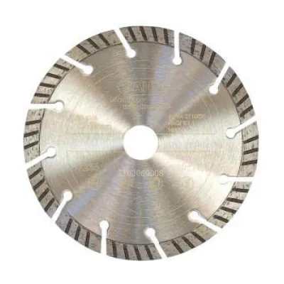 Baier Diamanttrennscheibe Turbo 7233 | 115 mm | gesintert turbosegmentiert | Beton, Stahlbeton, Ziegel | High Speed
