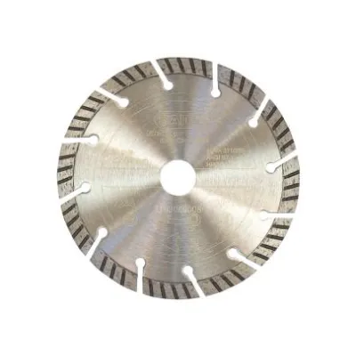 Baier Diamanttrennscheibe Turbo 7235 | 150 mm | High Speed | Beton, Ziegel | 22,2 mm Bohrung | Silber