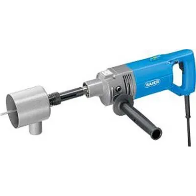 BAIER Diamant-Trockenbohrmaschine BDB822A 71431 | 1400W | Softschlag | Absaugglocke | Koffer | Bohrung bis 90mm