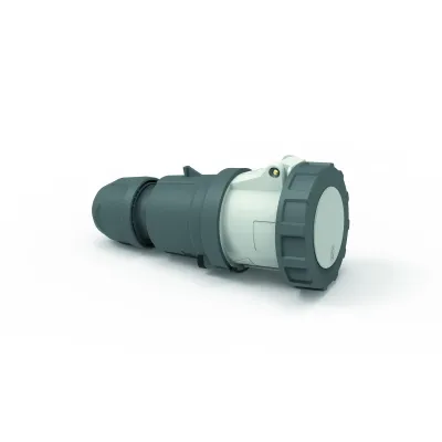 Bals CEE-Kupplung 310509 | 63A 5-polig | IP67 | >50V | Schraubklemme | Kunststoff | gerade | grau RAL7035