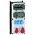 Bild: Bals Steckdosen-Kombination VARIABOX-XL 89116 | CEE 16A/32A 400V | 3x Schuko | IP44 | Kunststoff | Wandmontage | grau
