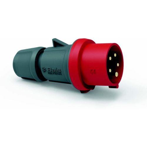 Bild: Bals Stecker INNOLINQ QC 16A 5p 400V 200 6h IP54 rot blank