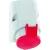 Bild: Bals Wandsteckdose 11487 | CEE-Steckdose 5-polig 16A 400V IP44 | Quick-Connect | Aufputz | Kunststoff | rot