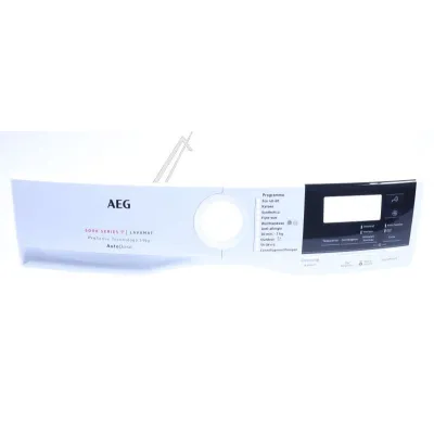 Bandeau für Waschmaschine AEG 140197374014 Weiß