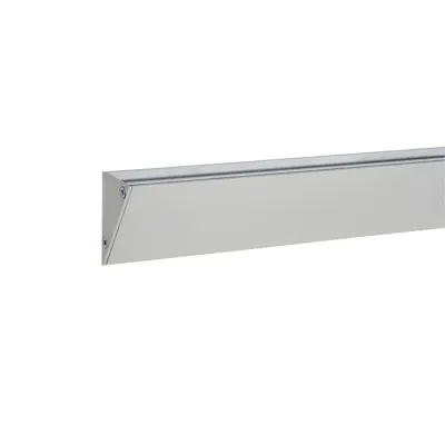 Barthelme Endkappen-Set 62399917 für Walllight 2.0 | Aluminium eloxiert | 2 Stück inkl. 4 Schrauben