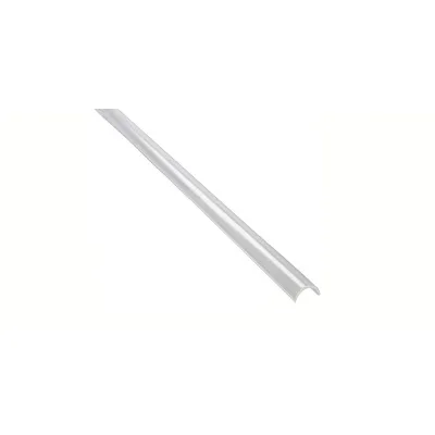 Barthelme Abdeckung 62398902 | LED Streifen Zubehör | 2m halbrund | glasklar | PMMA Kunststoff | Brandschutz B2
