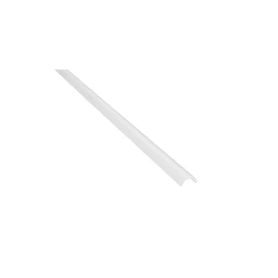 Barthelme Abdeckung halbrund 62397902 | LED Profilabdeckung | 2m | opalweiß | Kunststoff | symmetrische Lichtverteilung