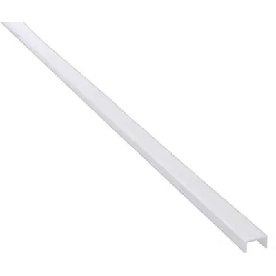 Barthelme Kunststoffabdeckung BARdolino 62399313 | LED Streifen Diffusor | opal | 3m | 14,8x8mm | begehbar | B2 | weiß