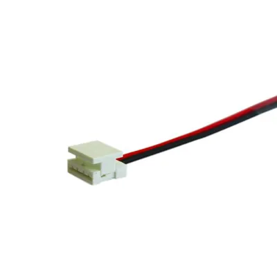 Barthelme LED-Streifen Connector 50070201 | 8mm | 2-polig | Anschlussset | 50cm Kabel | Steckverbinder mit 3M Klebeband