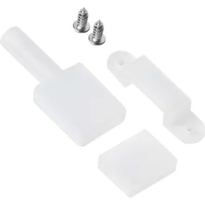 Barthelme Montageset 51540501 | Befestigungssatz Basic Top View 4mm | Zubehör-Kit | Kunststoff | für LED-Profile