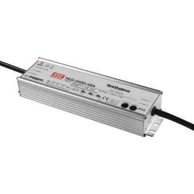 BARTHELME Netzteil 66004824 | 48V DC | 240W | IP65 | Metallgehäuse | 5A | 3-polig | 32cm Kabel | für Außenbereich