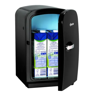Bartscher Milchkühlschrank KV6LTE 190079 | Milch-Kühlschrank für Kaffeevollautomat | 6L | Thermoelektrisch | Schwarz