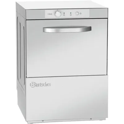 Bartscher Spülmaschine US E500 LPR | Gewerbespülmaschine Edelstahl | 500x500 mm Korb | 230V | für Gastronomie
